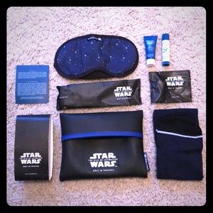 United Airlines Star Wars amenity kit